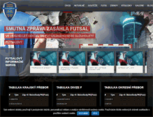 Tablet Screenshot of futsal-sport.cz